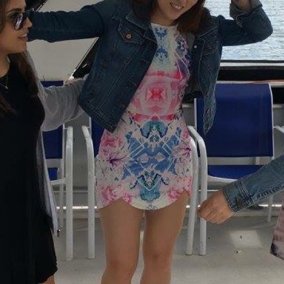 Geometric body con dress - Picture 1 of 2